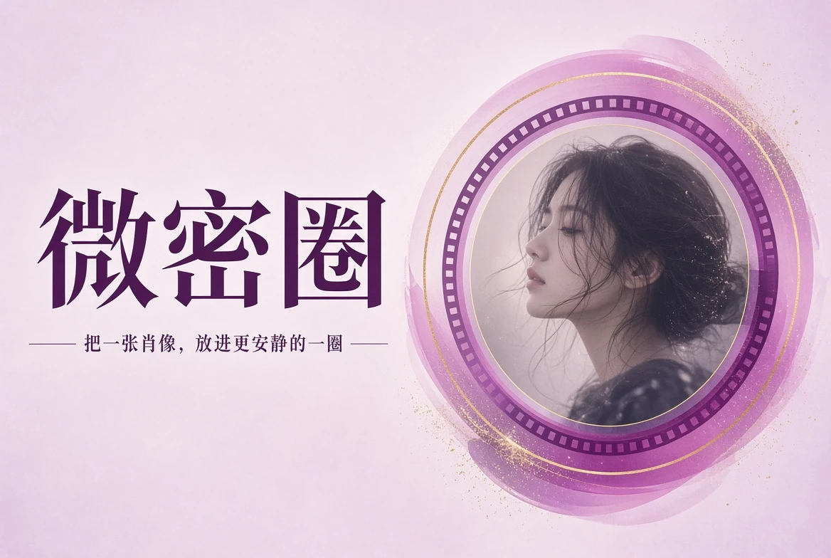 微密圈圈心摄影封面